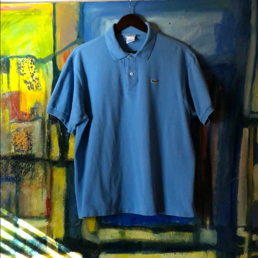 LACOSTE polo size 7-blue -Lacoste xl/2xl - Picture 6 of 8